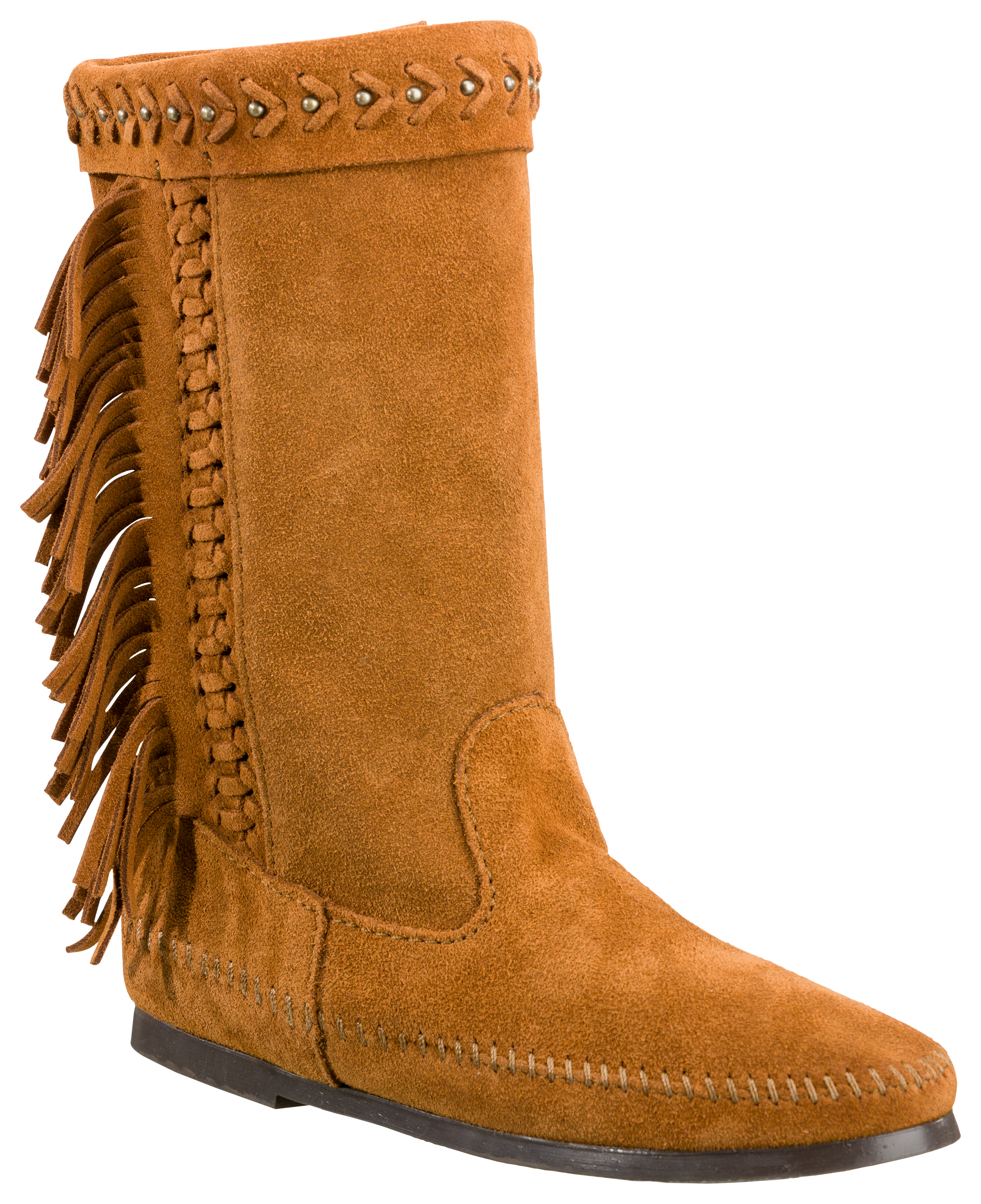 Minnetonka Moccasin Luna Fringe Boots for Ladies | Bass Pro Shops